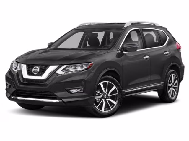 2020 Gun Metallic Nissan Rogue SL AWD SUV