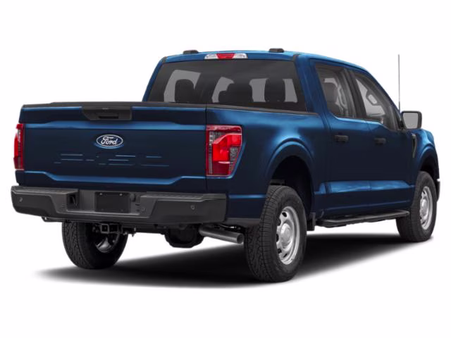 2024 Antimatter Blue Metallic Ford F-150 XL 4X4 Truck