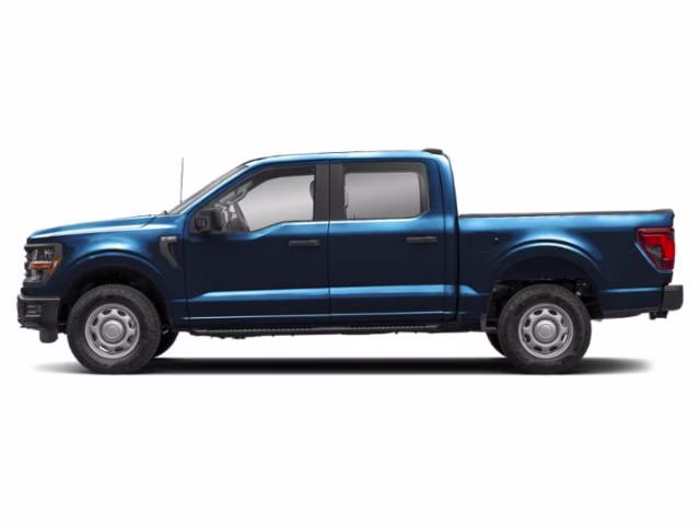 2024 Antimatter Blue Metallic Ford F-150 XL 4X4 Truck