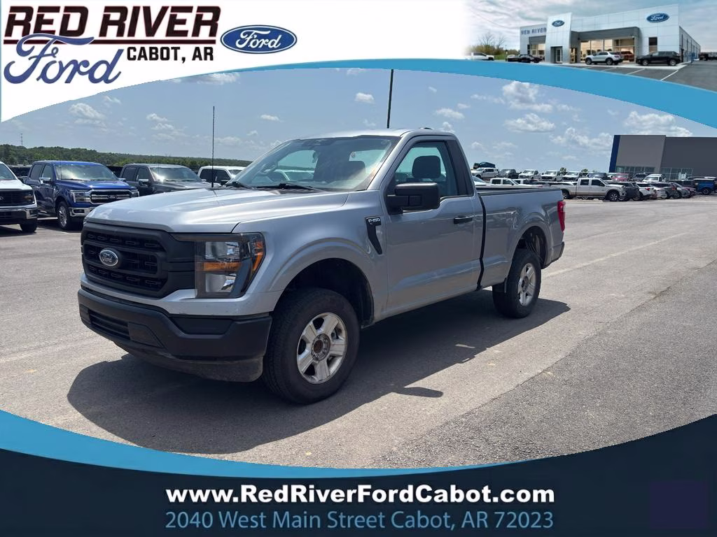 2023 Iconic Silver Metallic Ford F-150 XL RWD Truck
