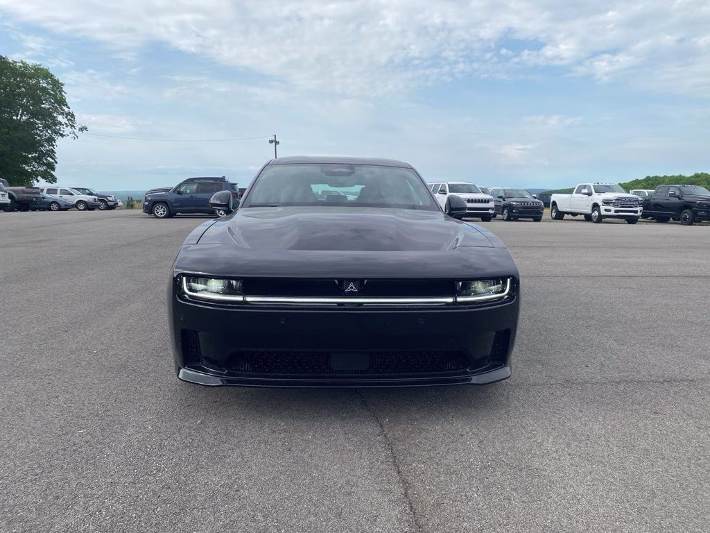 2025 Diamond Black Crystal Pearlcoat Dodge Charger Daytona Scat Pack AWD Coupe