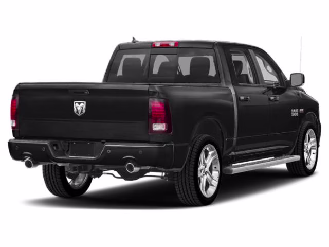2018 Brilliant Black Crystal Pearlcoat Ram 1500 Night 4X4 Truck