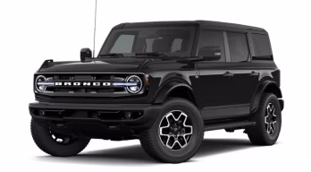 2026 Shadow Black Ford Bronco Outer Banks 4X4 SUV