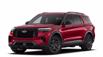 2026 Rapid Red Metallic Tinted Clearcoat Ford Explorer ST 4X4 SUV