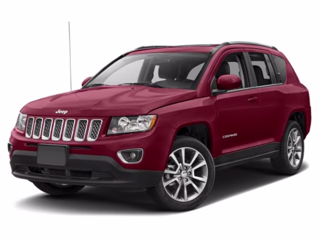 2015 Deep Cherry Red Crystal Pearlcoat Jeep Compass Latitude FWD SUV