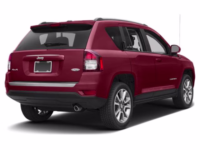 2015 Deep Cherry Red Crystal Pearlcoat Jeep Compass Latitude FWD SUV