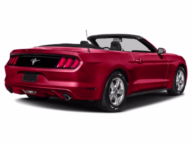 2015 Race Red Ford Mustang EcoBoost Premium RWD Convertible