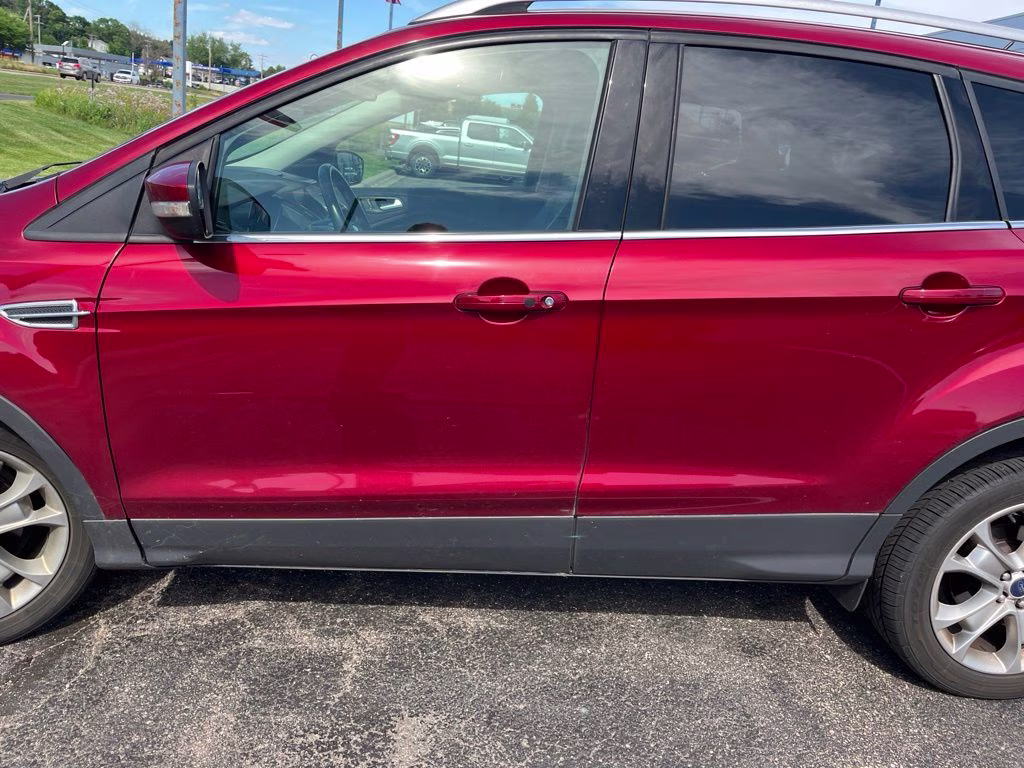 2014 Ruby Red Ford Escape Titanium FWD SUV