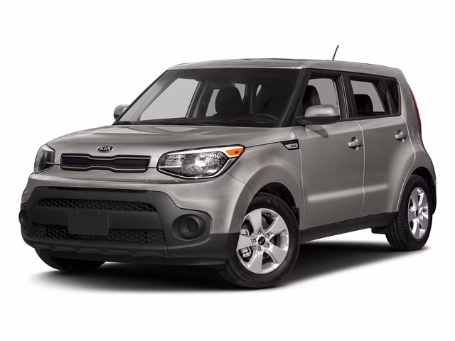 2018 Titanium Gray Kia Soul Base FWD Hatchback