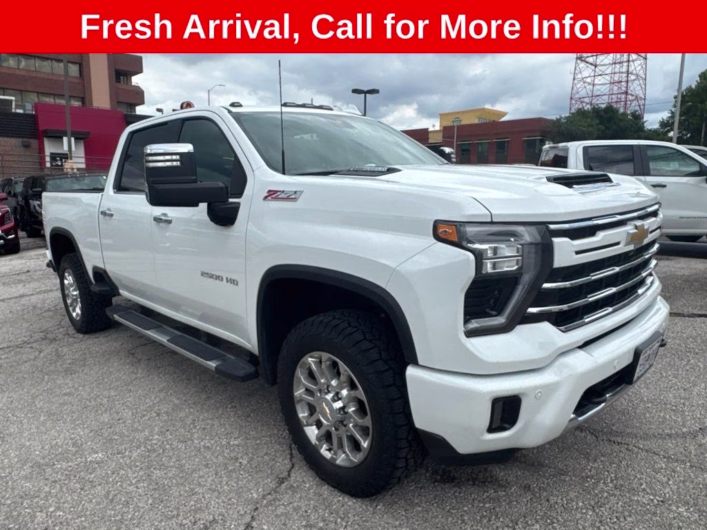 2024 Summit White Chevrolet Silverado 2500HD LTZ 4X4 Truck