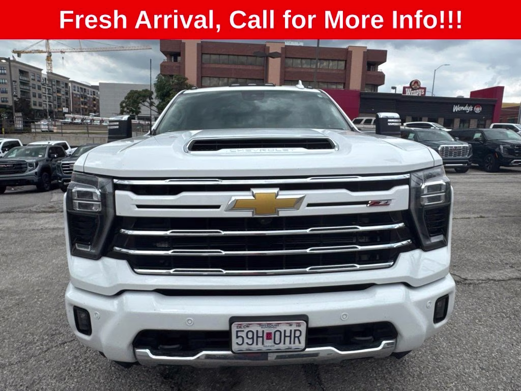 2024 Summit White Chevrolet Silverado 2500HD LTZ 4X4 Truck