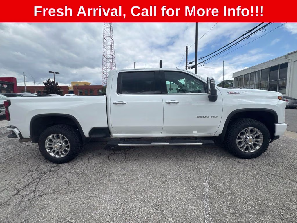 2024 Summit White Chevrolet Silverado 2500HD LTZ 4X4 Truck