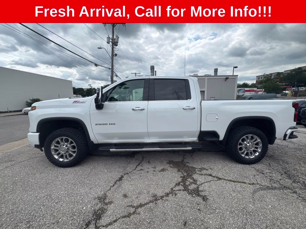 2024 Summit White Chevrolet Silverado 2500HD LTZ 4X4 Truck