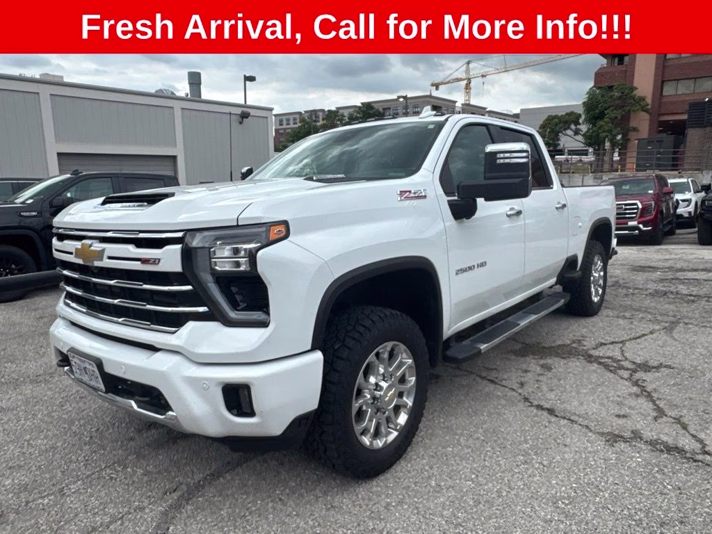 2024 Summit White Chevrolet Silverado 2500HD LTZ 4X4 Truck