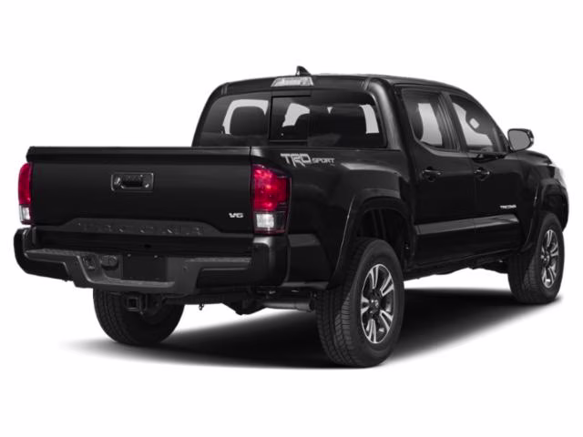 2019 Midnight Black Metallic Toyota Tacoma TRD Sport RWD Truck
