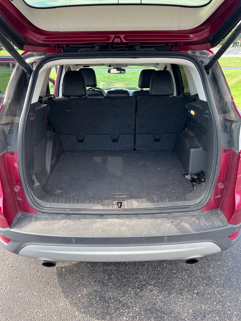 2014 Ruby Red Ford Escape Titanium FWD SUV
