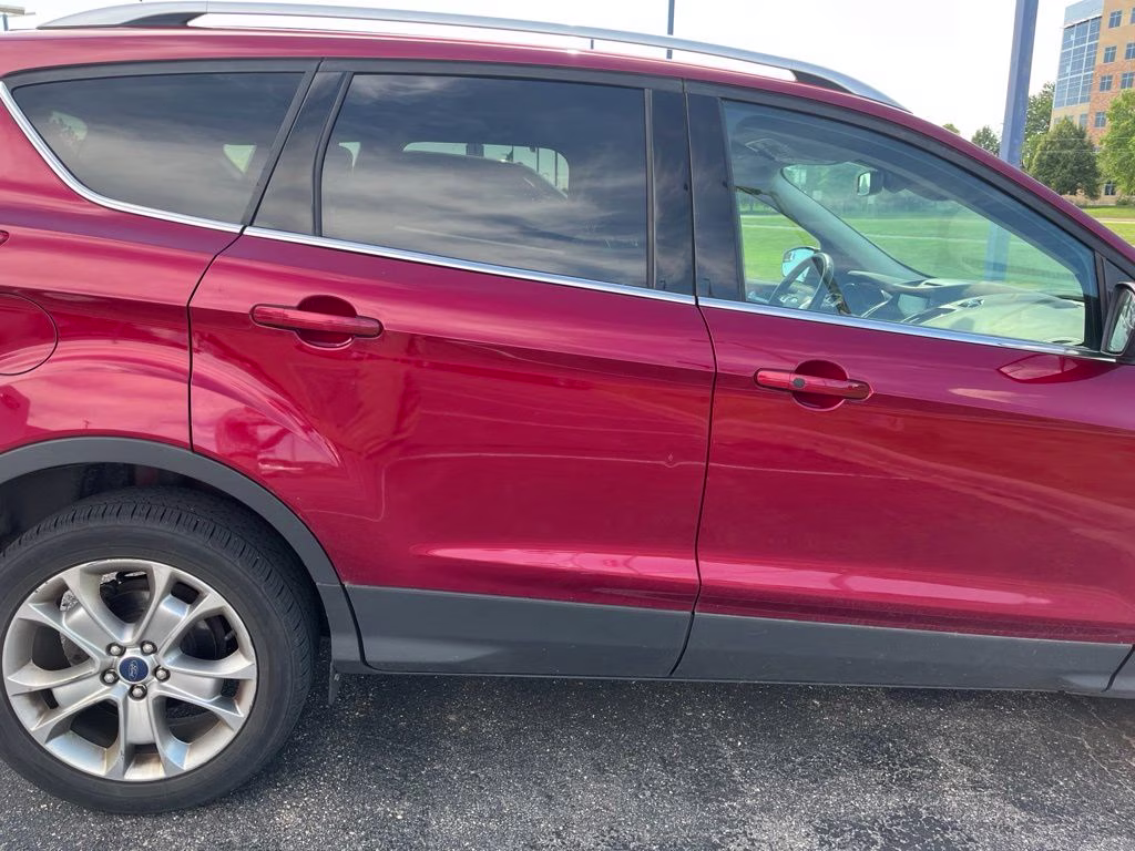 2014 Ruby Red Ford Escape Titanium FWD SUV