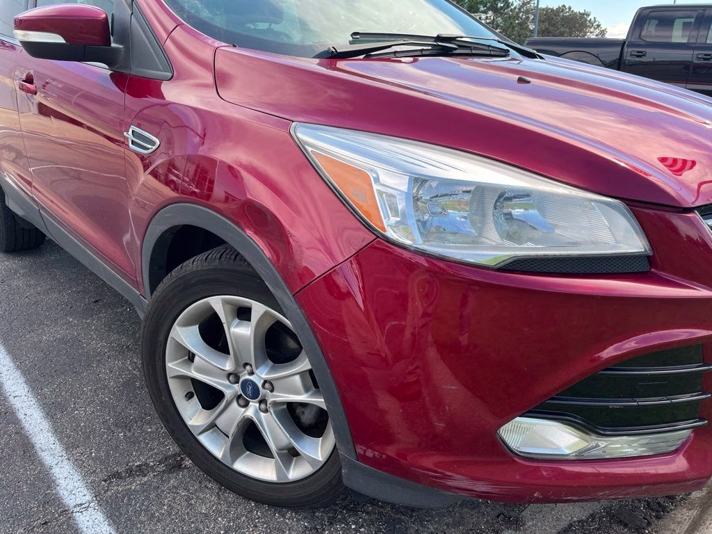 2014 Ruby Red Ford Escape Titanium FWD SUV