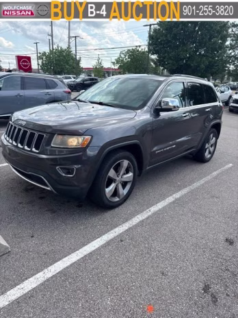 2014 Granite Crystal Metallic Clearcoat Jeep Grand Cherokee Limited RWD SUV