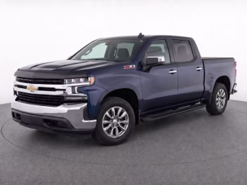 2020 Blue Metallic Chevrolet Silverado 1500 LT 4X4 Truck
