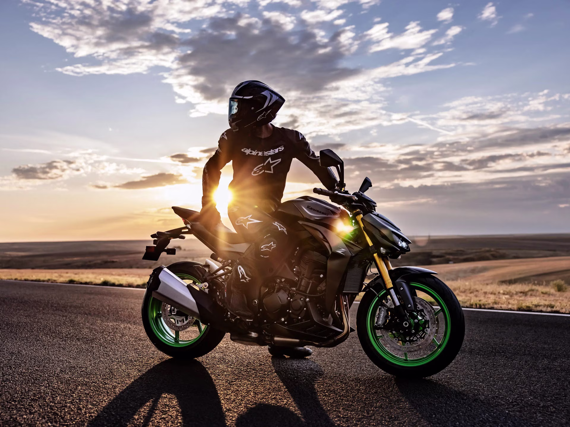 2026 Metallic Matte Graphenesteel Gray / Metallic Matte Carbon Gray Kawasaki Z1100 SE ABS Motorcycle