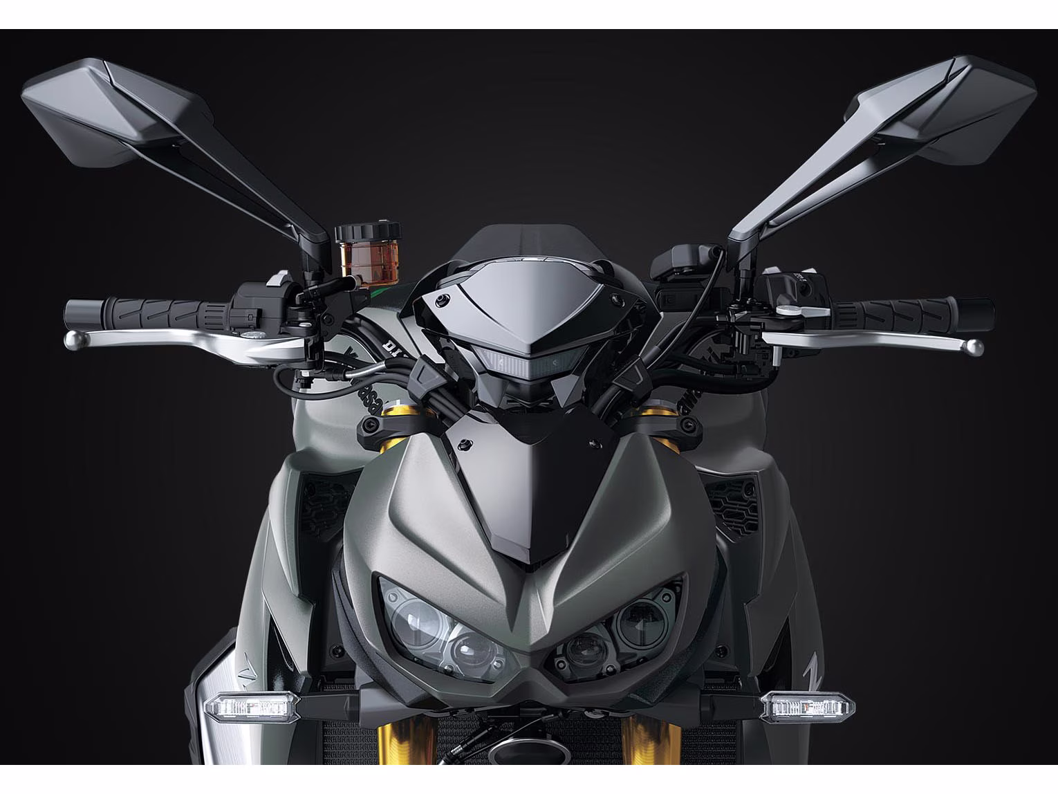 2026 Metallic Matte Graphenesteel Gray / Metallic Matte Carbon Gray Kawasaki Z1100 SE ABS Motorcycle