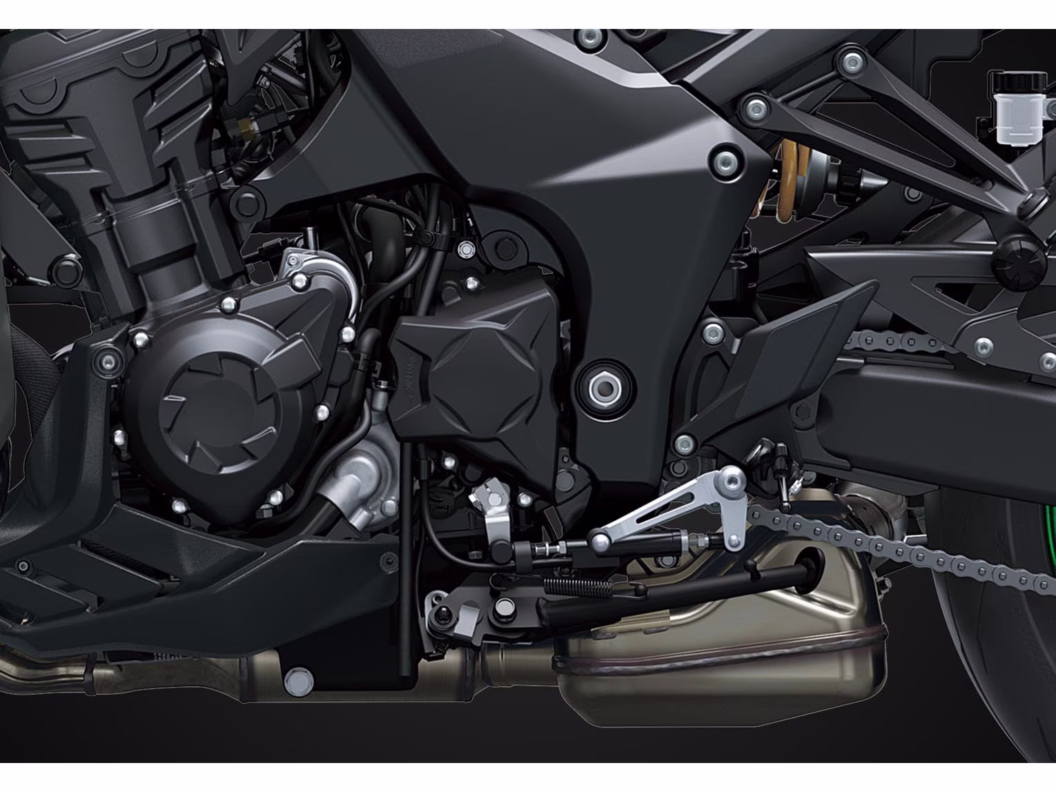 2026 Metallic Matte Graphenesteel Gray / Metallic Matte Carbon Gray Kawasaki Z1100 SE ABS Motorcycle