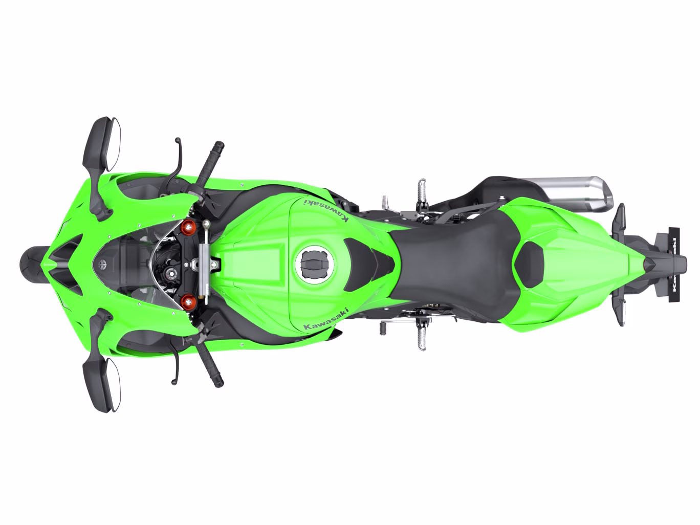 2026 Lime Green Kawasaki Ninja ZX-10RR ABS Motorcycle