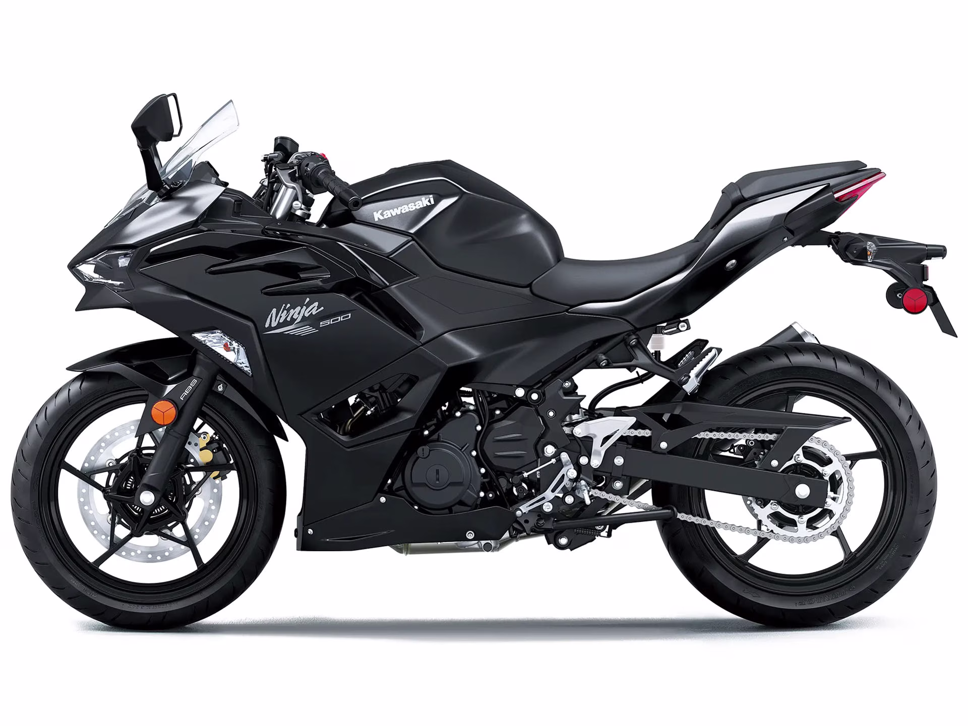 2026 Metallic Flat Spark Black / Metallic Spark Black Kawasaki Ninja 500 ABS Motorcycle