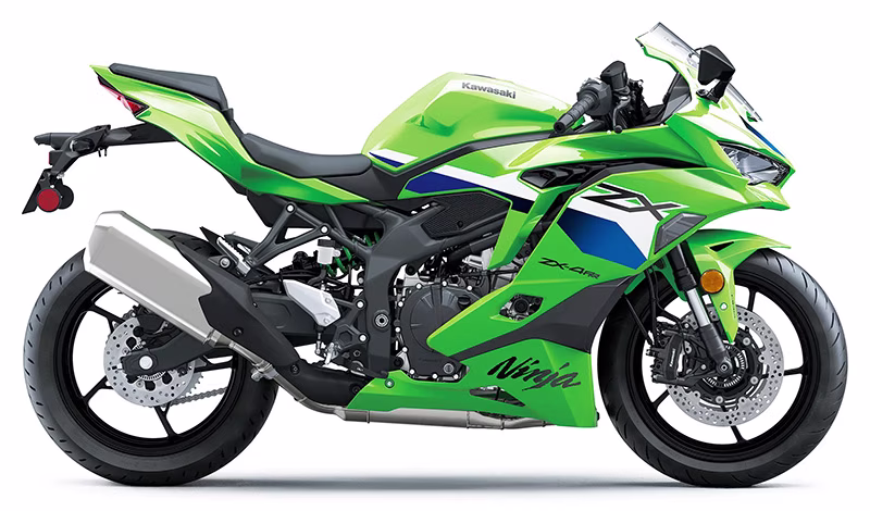 2026 Lime Green Kawasaki Ninja ZX-4RR ABS Motorcycle