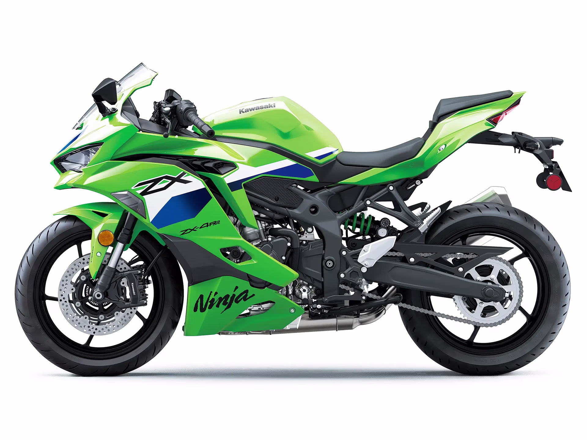 2026 Lime Green Kawasaki Ninja ZX-4RR ABS Motorcycle