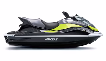 2026 Metallic Bluish Gray / Pearl Neon Yellow Kawasaki Jet Ski ST 160X Personal Watercraft