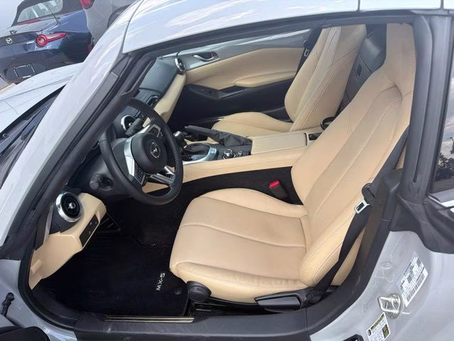 2025 Aero Gray Metallic Mazda MX-5 Miata RF Grand Touring RWD Convertible