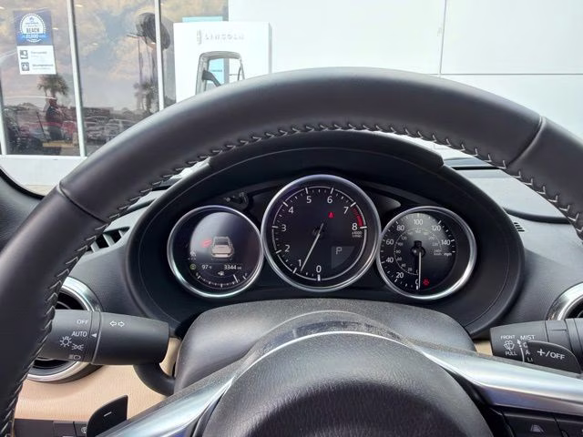 2025 Aero Gray Metallic Mazda MX-5 Miata RF Grand Touring RWD Convertible