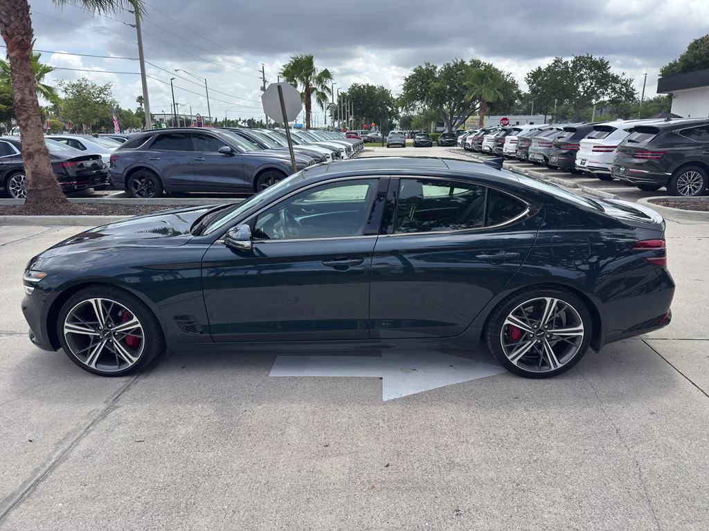 2024 Tasman Blue Genesis G70 3.3T Sport Advanced RWD Sedan