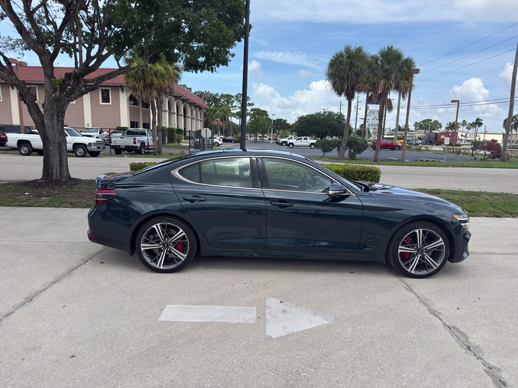 2024 Tasman Blue Genesis G70 3.3T Sport Advanced RWD Sedan