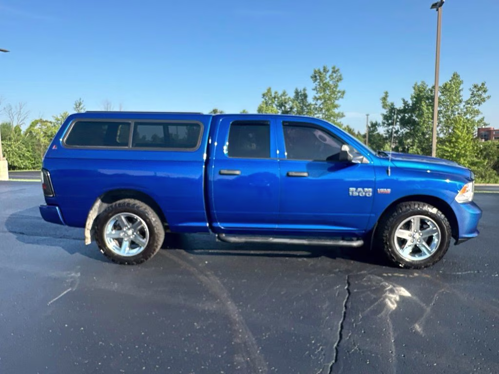 2017 Blue Streak Pearlcoat Ram 1500 Express 4X4 Truck