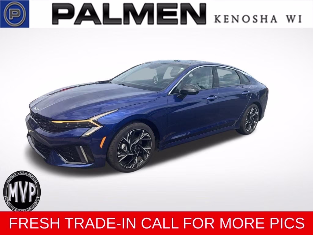 2025 Yacht Blue Kia K5 GT-Line AWD Sedan