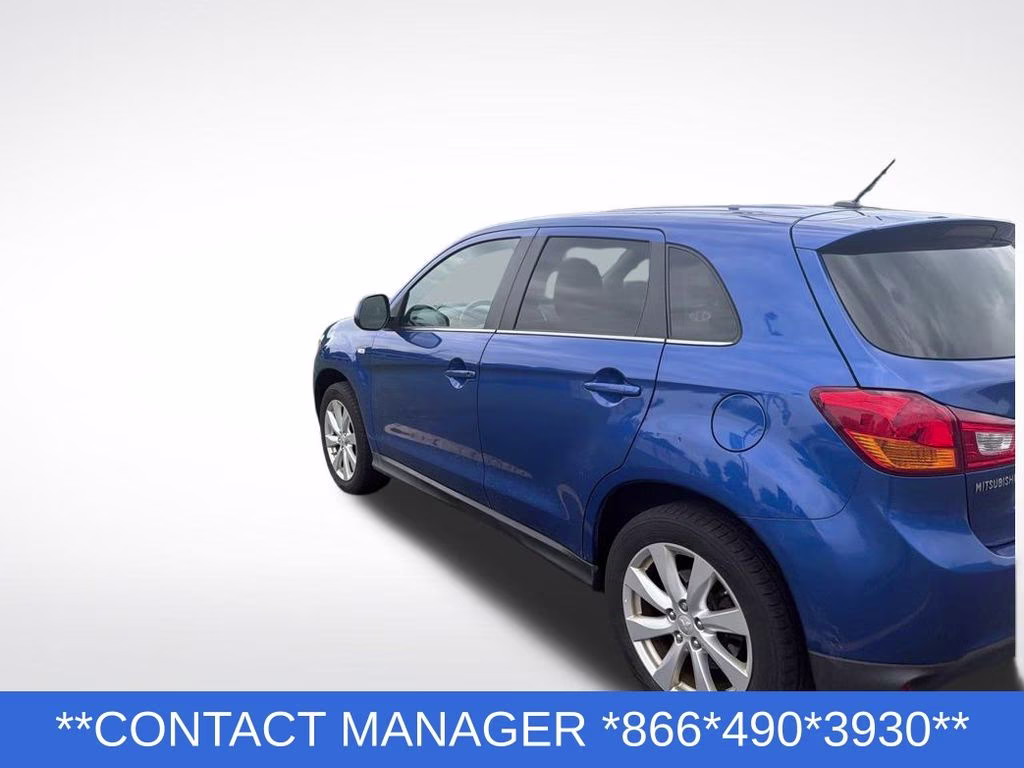 2015 Blue Mitsubishi Outlander Sport SE 4X4 SUV