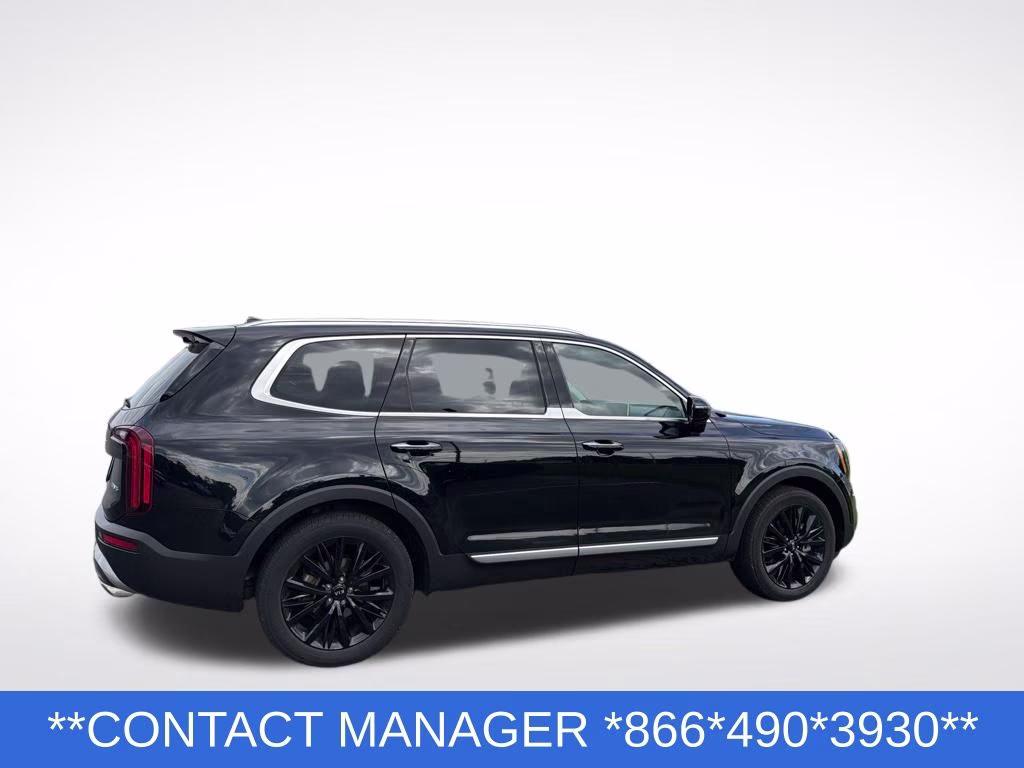 2020 Ebony Black Kia Telluride SX AWD SUV