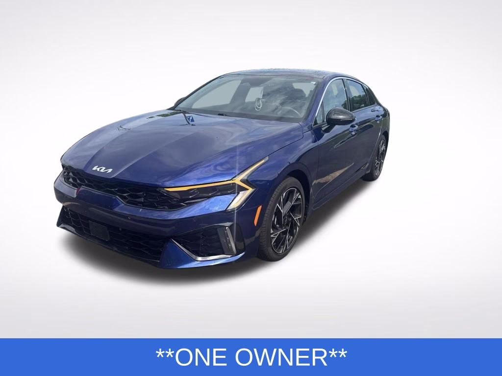 2025 Yacht Blue Kia K5 GT-Line AWD Sedan