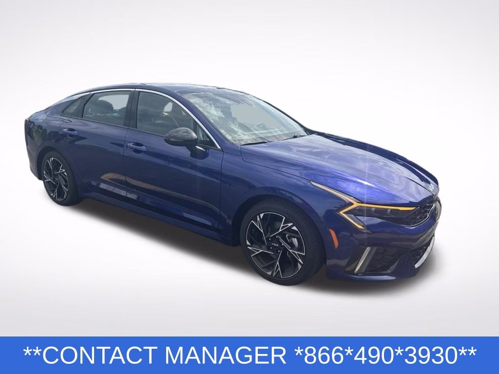 2025 Yacht Blue Kia K5 GT-Line AWD Sedan