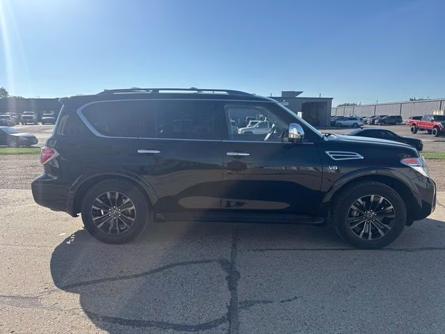 2020 Super Black Nissan Armada Platinum 4X4 SUV