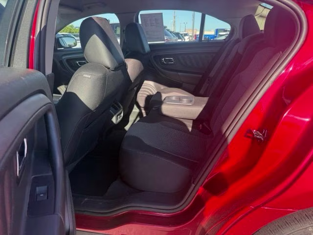 2010 Red Ford Taurus SEL FWD Sedan