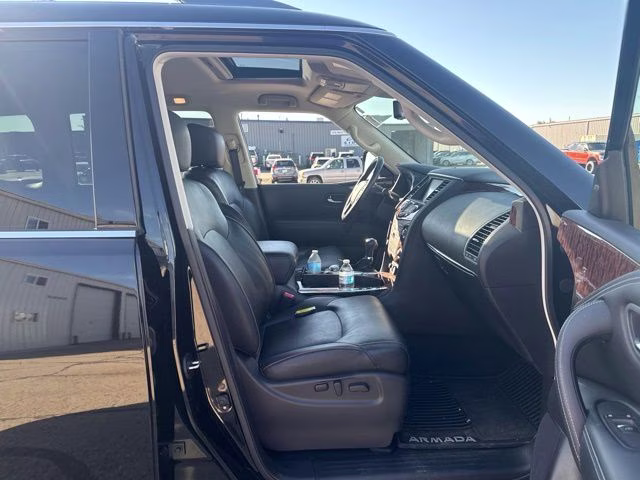 2020 Super Black Nissan Armada Platinum 4X4 SUV