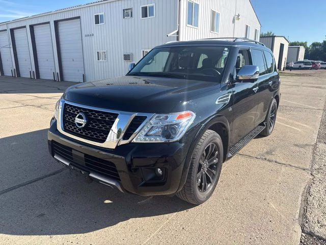 2020 Super Black Nissan Armada Platinum 4X4 SUV