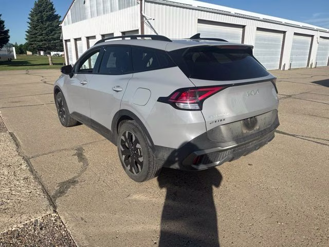 2023 Gray Kia Sportage X-Line AWD SUV