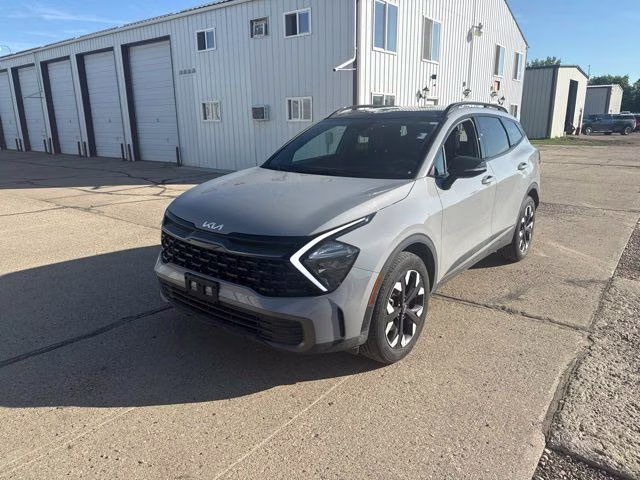 2023 Gray Kia Sportage X-Line AWD SUV