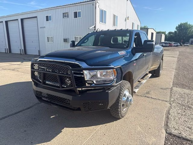 2024 Patriot Blue Pearlcoat Ram 3500 Tradesman 4X4 Truck