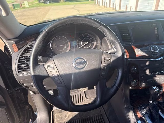 2020 Super Black Nissan Armada Platinum 4X4 SUV